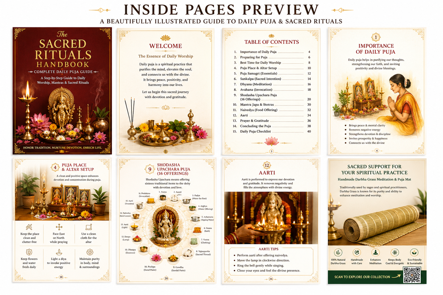 Digital product📖 The Sacred Rituals Handbook – Complete Daily Puja Guide (Digital PDF)