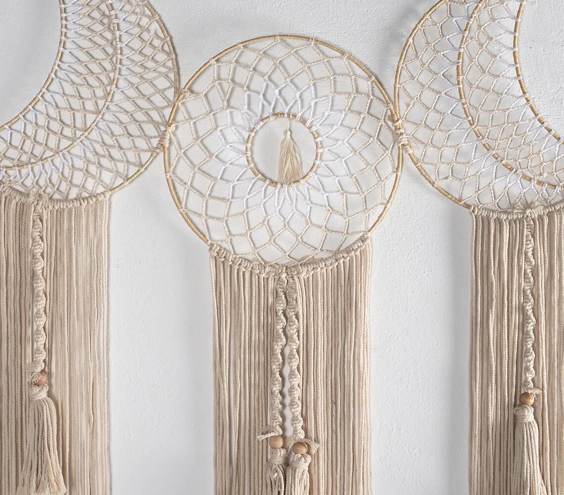 Celestial Trinity Macrame Wall decor - GAAIA