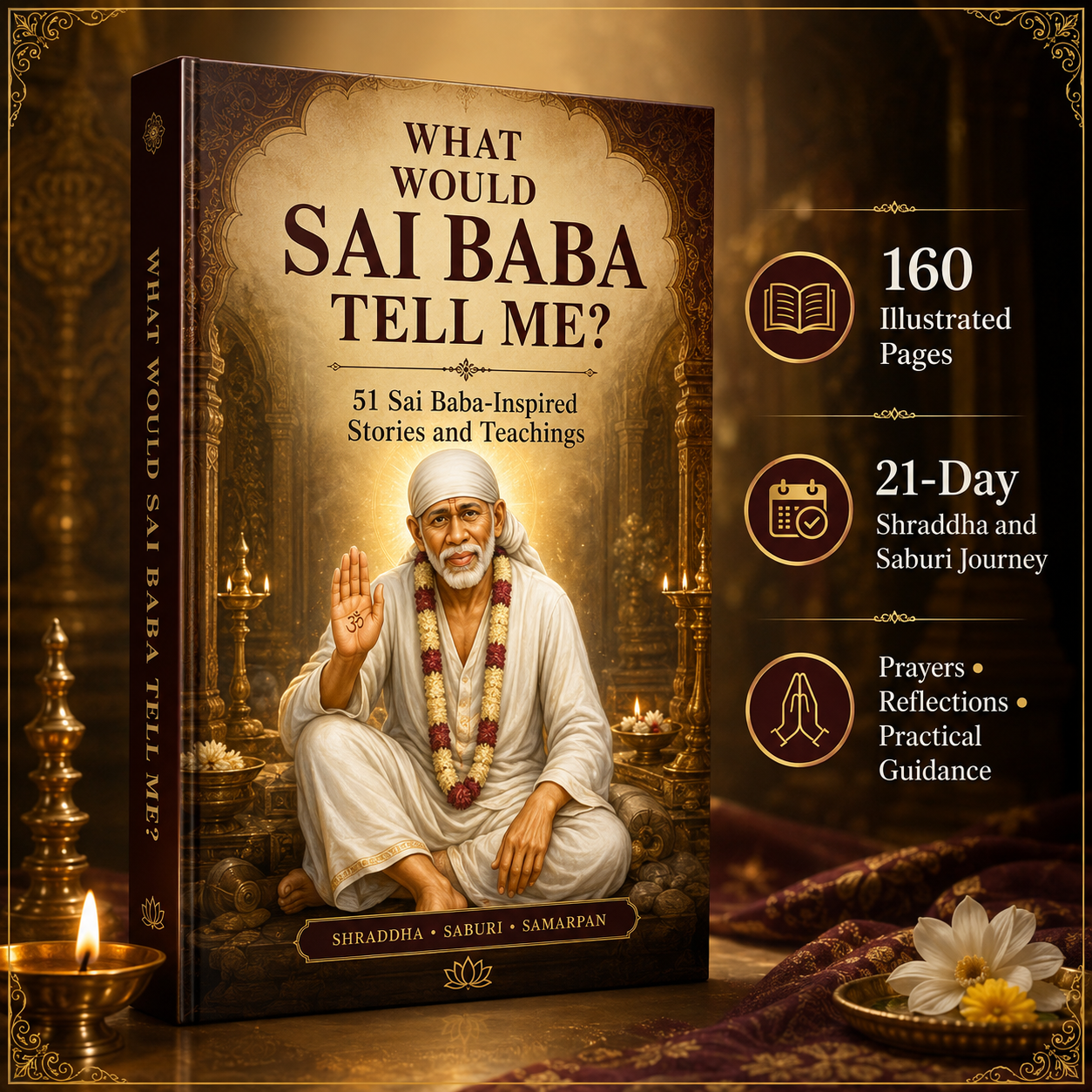 WHAT WOULD SAI BABA TELL ME? ✨ 51 Sai Baba-Inspired Stories & Teachings for Life’s Difficult Moments
