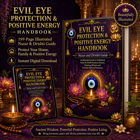 Evil Eye Protection & Positive Energy Handbook – Complete 199-Page Illustrated Nazar & Drishti Guide