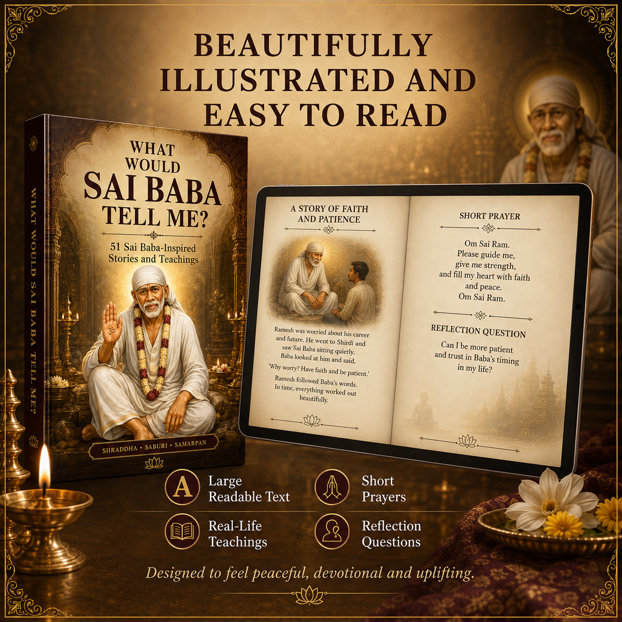 WHAT WOULD SAI BABA TELL ME? ✨ 51 Sai Baba-Inspired Stories & Teachings for Life’s Difficult Moments