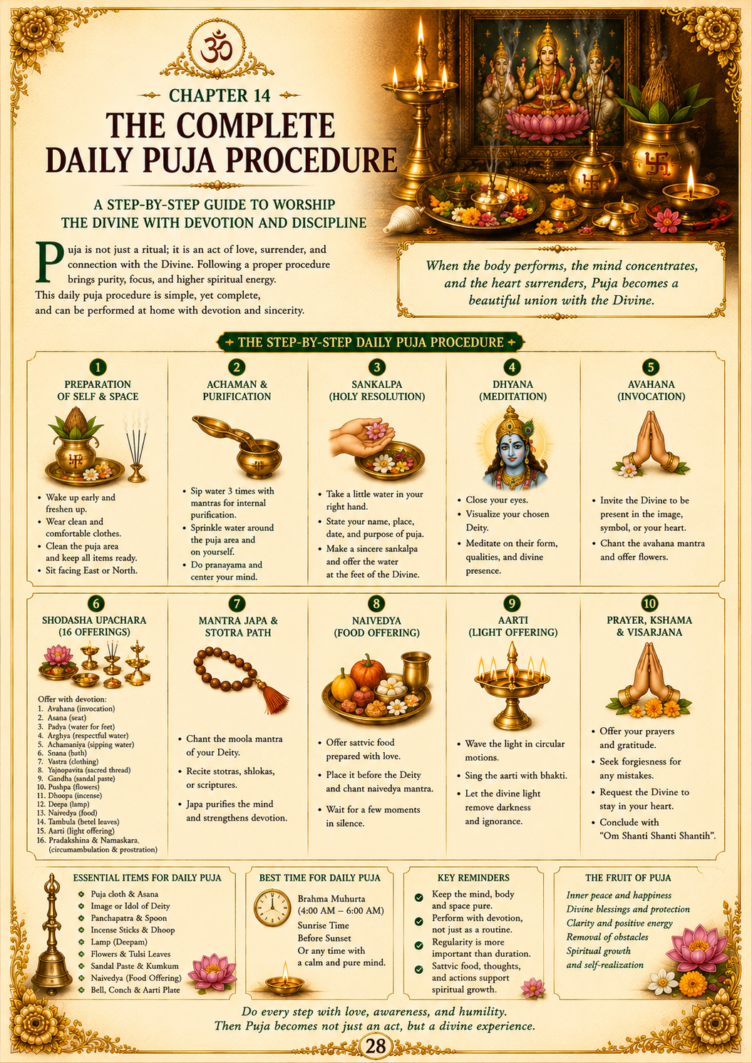 Digital product📖 The Sacred Rituals Handbook – Complete Daily Puja Guide (Digital PDF)
