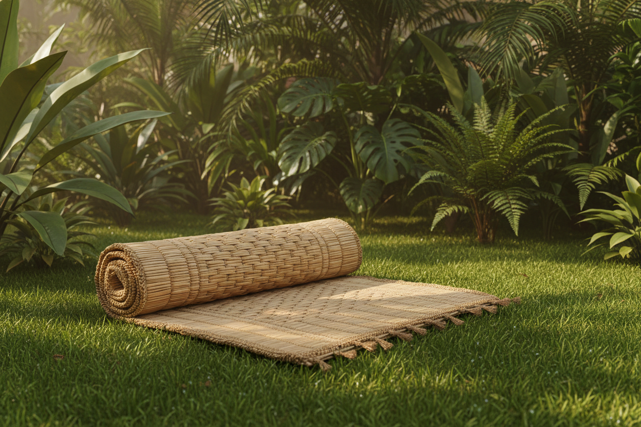 Kuna Grass Yoga Mat - Spongy and Super Soft