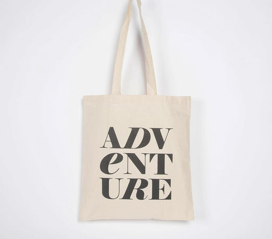 Adventure Cotton Canvas Tote Bag - GAAIA