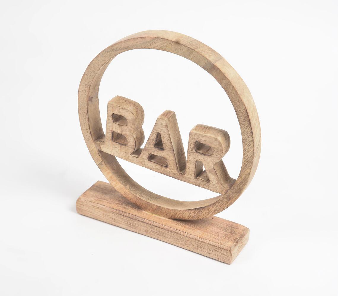 Bar' Wooden Tabletop Decorative - GAAIA