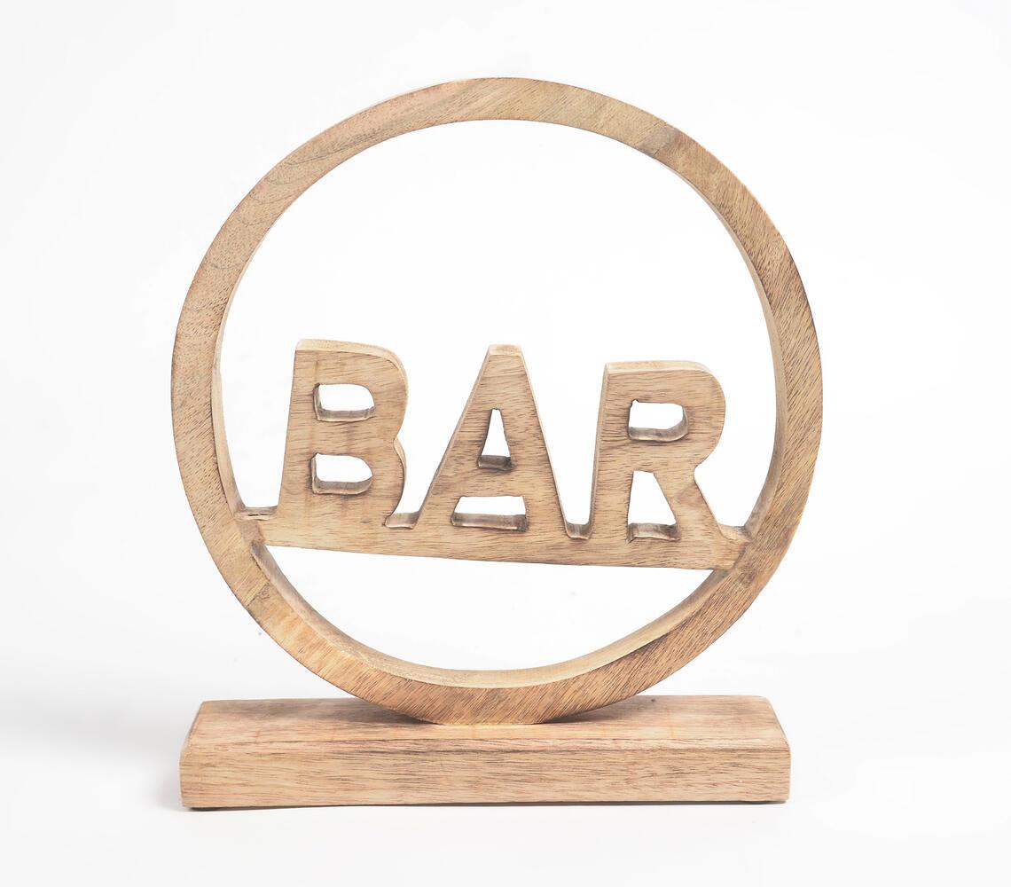 Bar' Wooden Tabletop Decorative - GAAIA