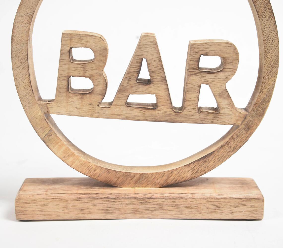 Bar' Wooden Tabletop Decorative - GAAIA