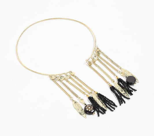 Bohemian Charms Noir Choker necklace - GAAIA