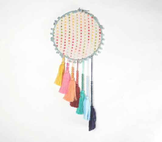 Bohemian Multicolor Tasseled Dreamcatcher - GAAIA