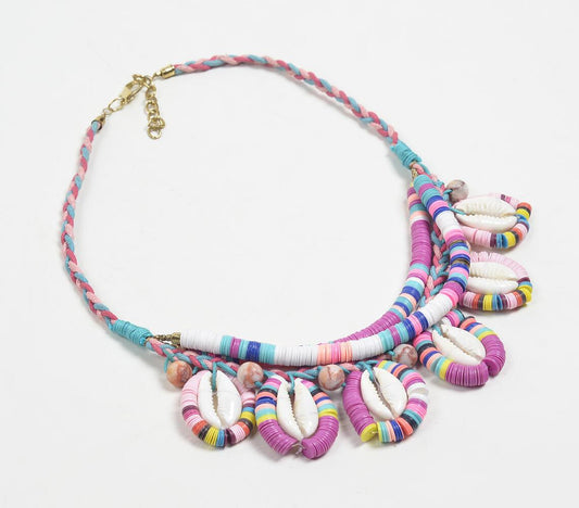 Bohemian Summer Beach Holiday Shell Layered Necklace - GAAIA