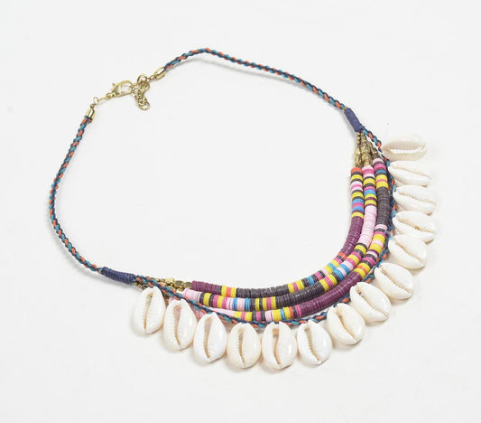 Bohemian Summer Beach Holiday Shell Layered Necklace - GAAIA