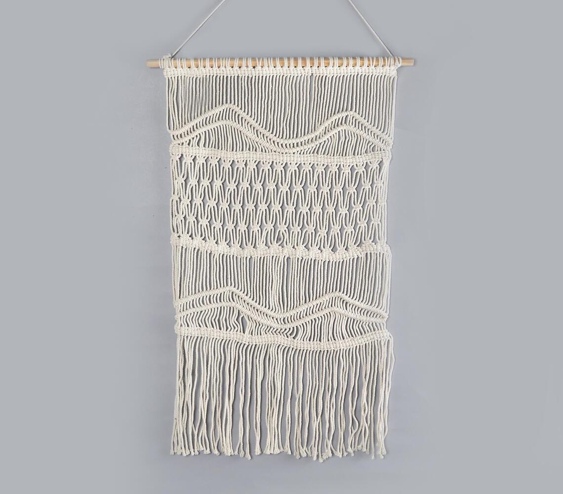 Boho Layered Macrame Wall Hanging_2 - GAAIA