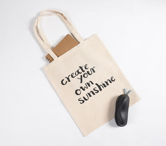 Create your own sunshine' Canvas Tote bag - GAAIA