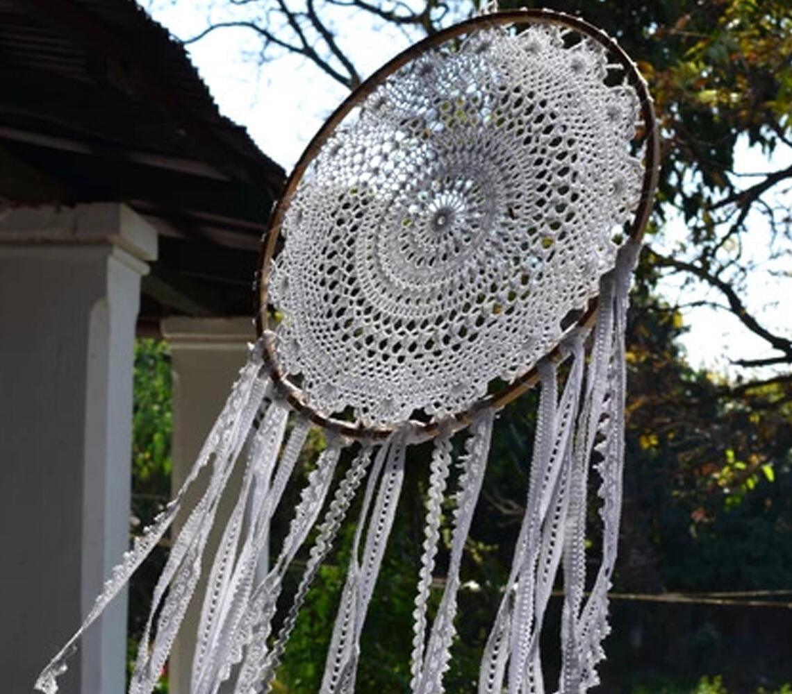 Crochet Mandala Dreamcatcher - GAAIA