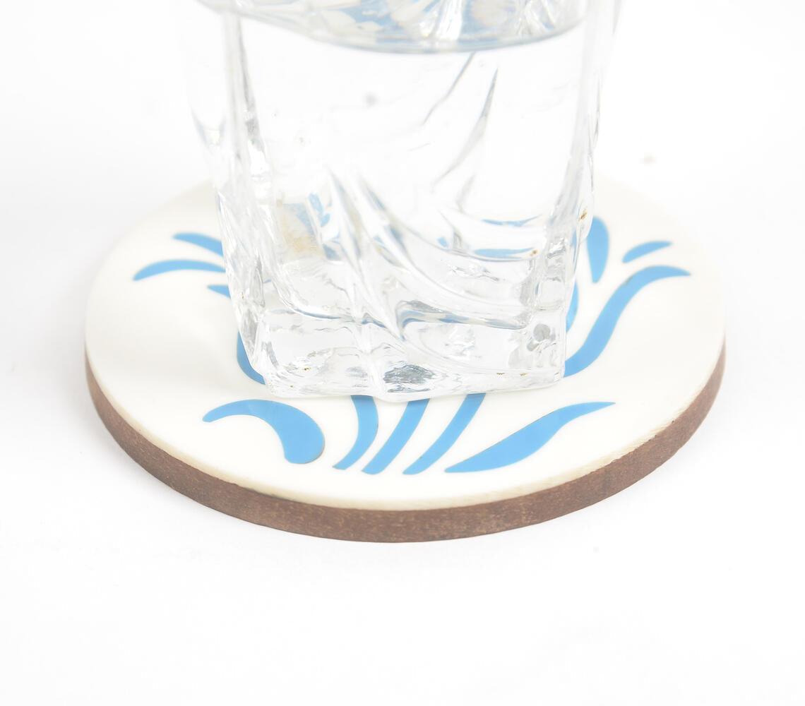 Elegant MDF & Resin Coasters (Set of 4) - GAAIA