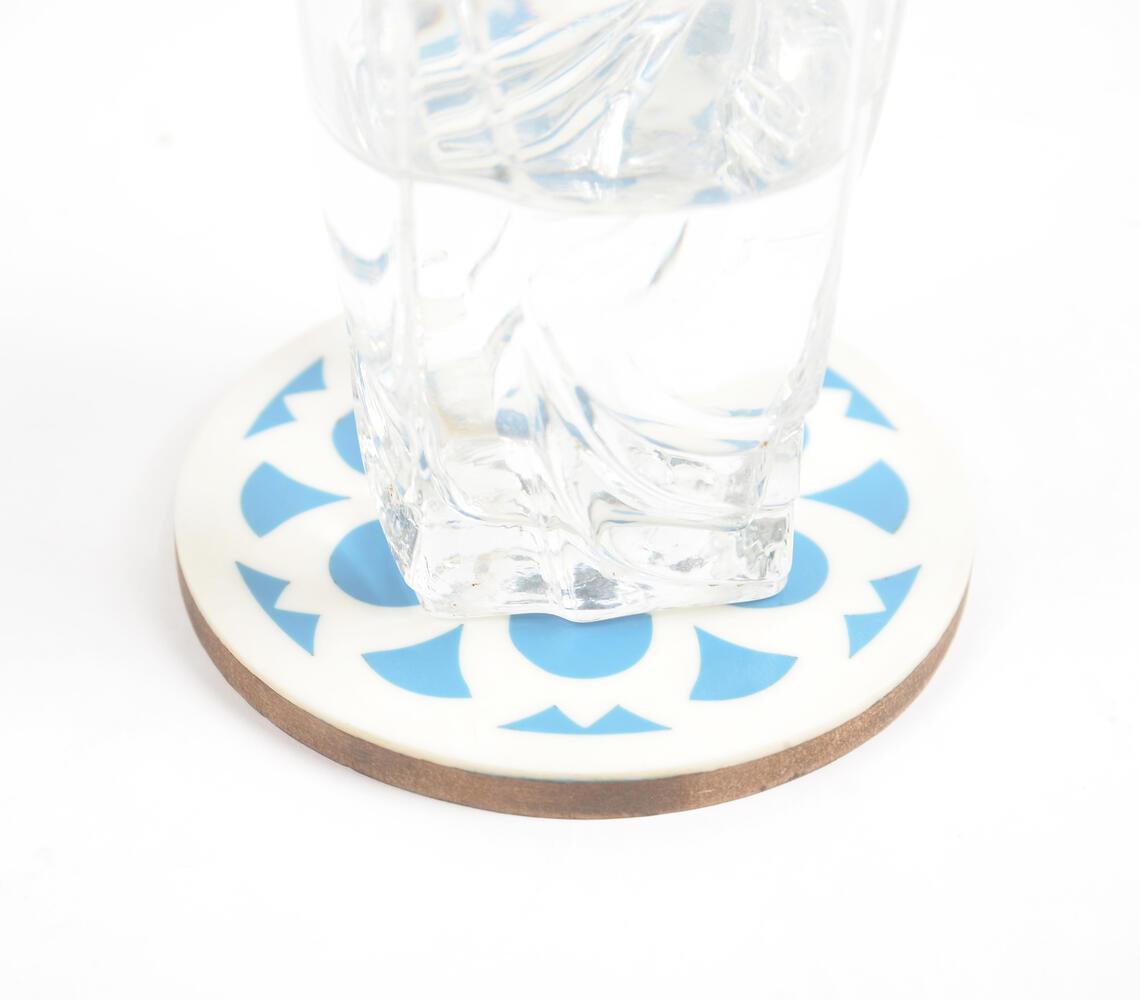 Elegant MDF & Resin Coasters (Set of 4) - GAAIA