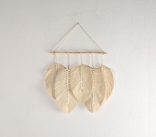 Feathered Macrame Wall hanging - GAAIA