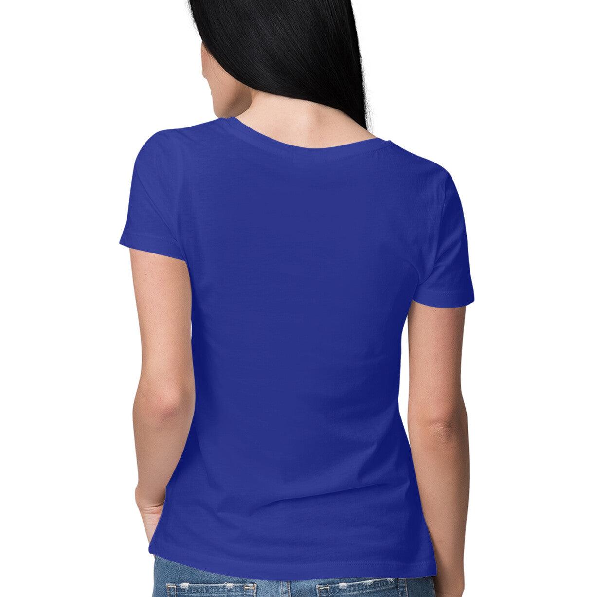 HALF SLEEVE ROUND NECK T-SHIRT_YOGA IS THE ANSWER - GAAIA