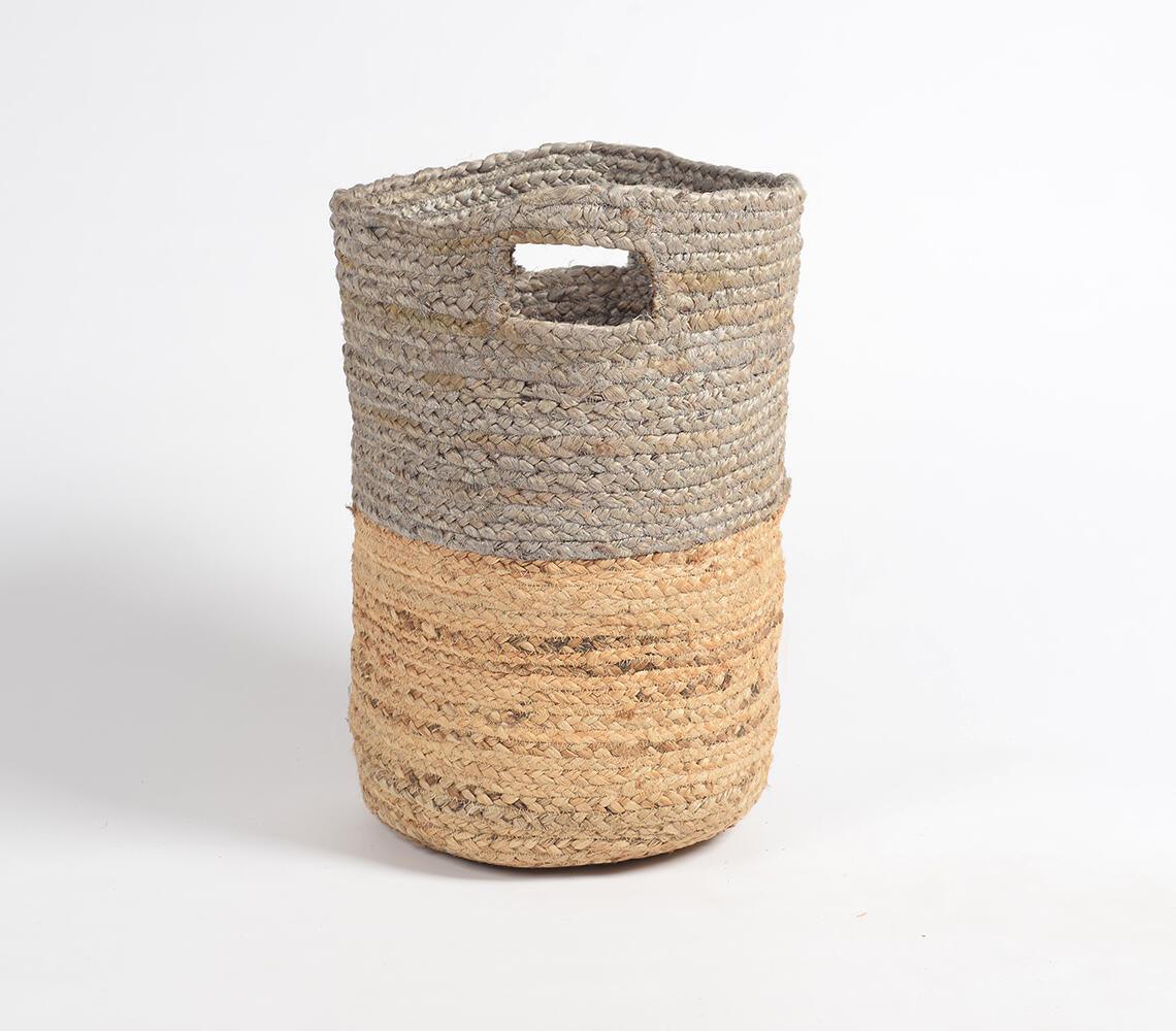 Hand Braided Jute Basket - GAAIA