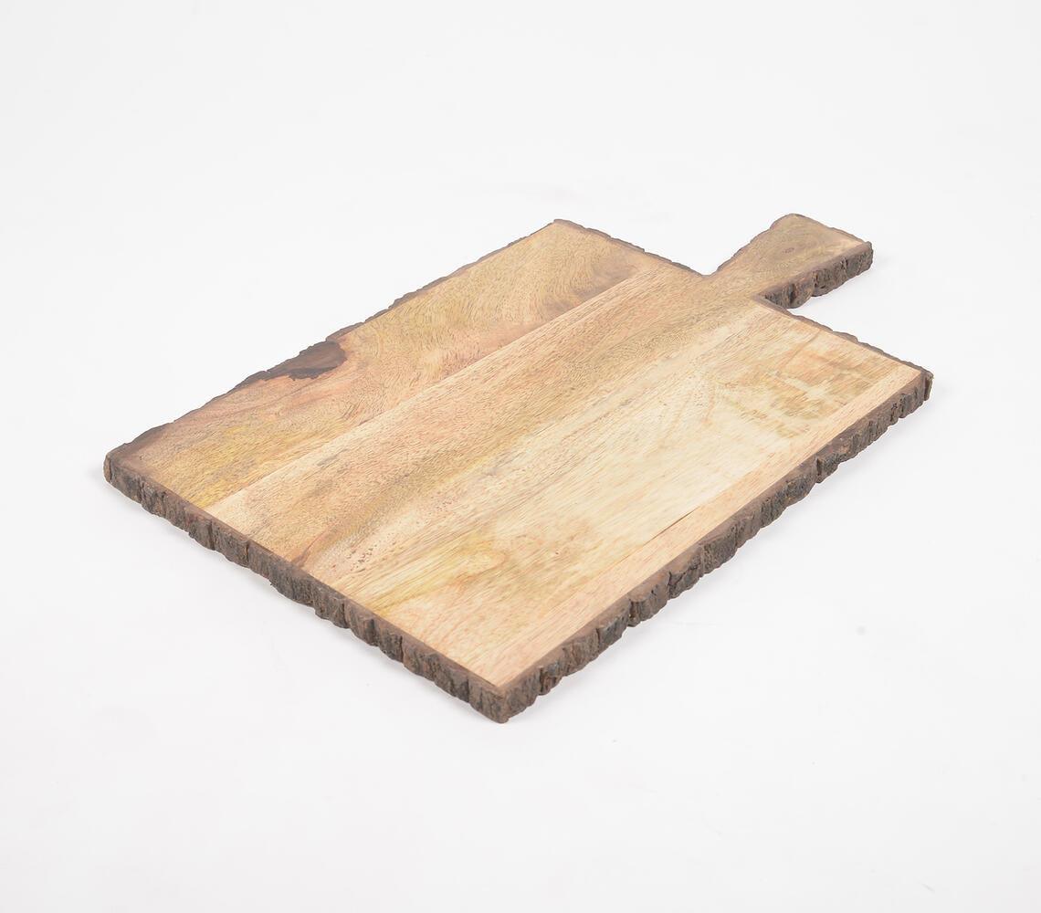 Hand Cut Natural Wooden Cheese board - GAAIA