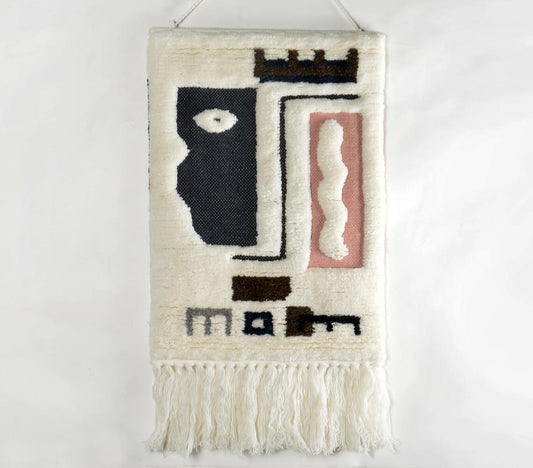 Hand Tufted Tribal Wall Hanging - GAAIA