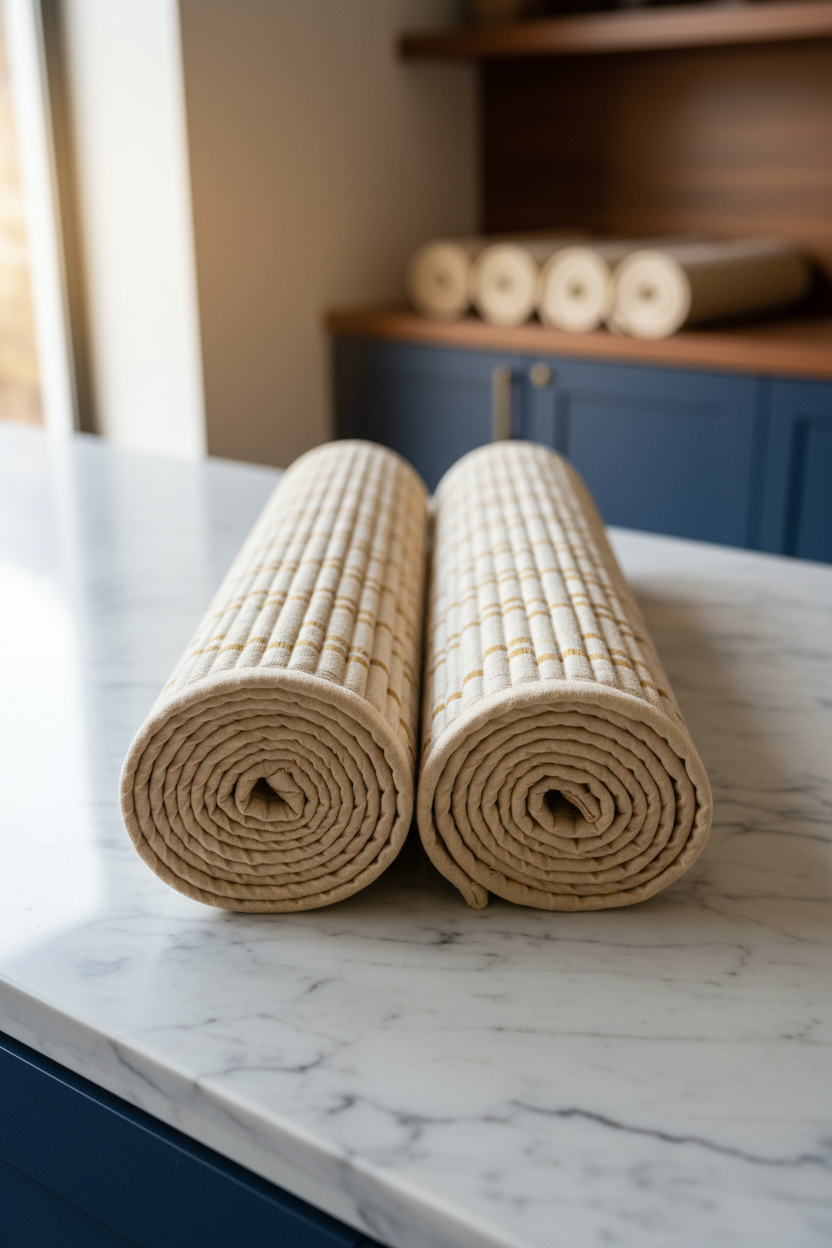 Handmade Elephant Grass Yoga Mat With Free Yoga Bag