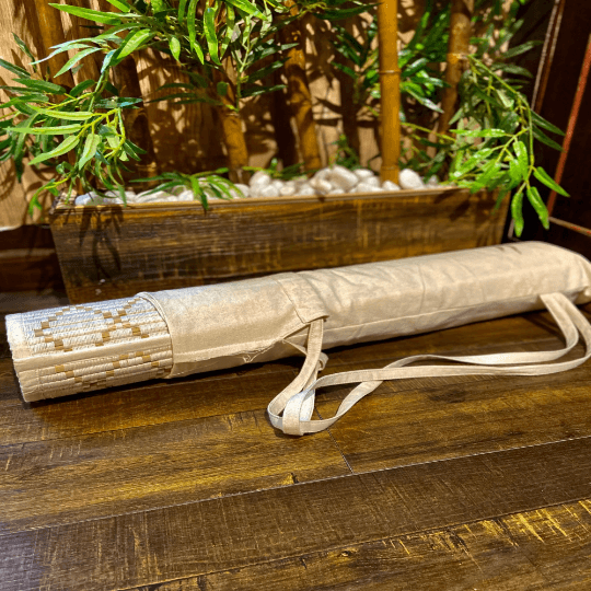 Handmade Elephant Grass Yoga Mat With Free Yoga Bag – GAAIA