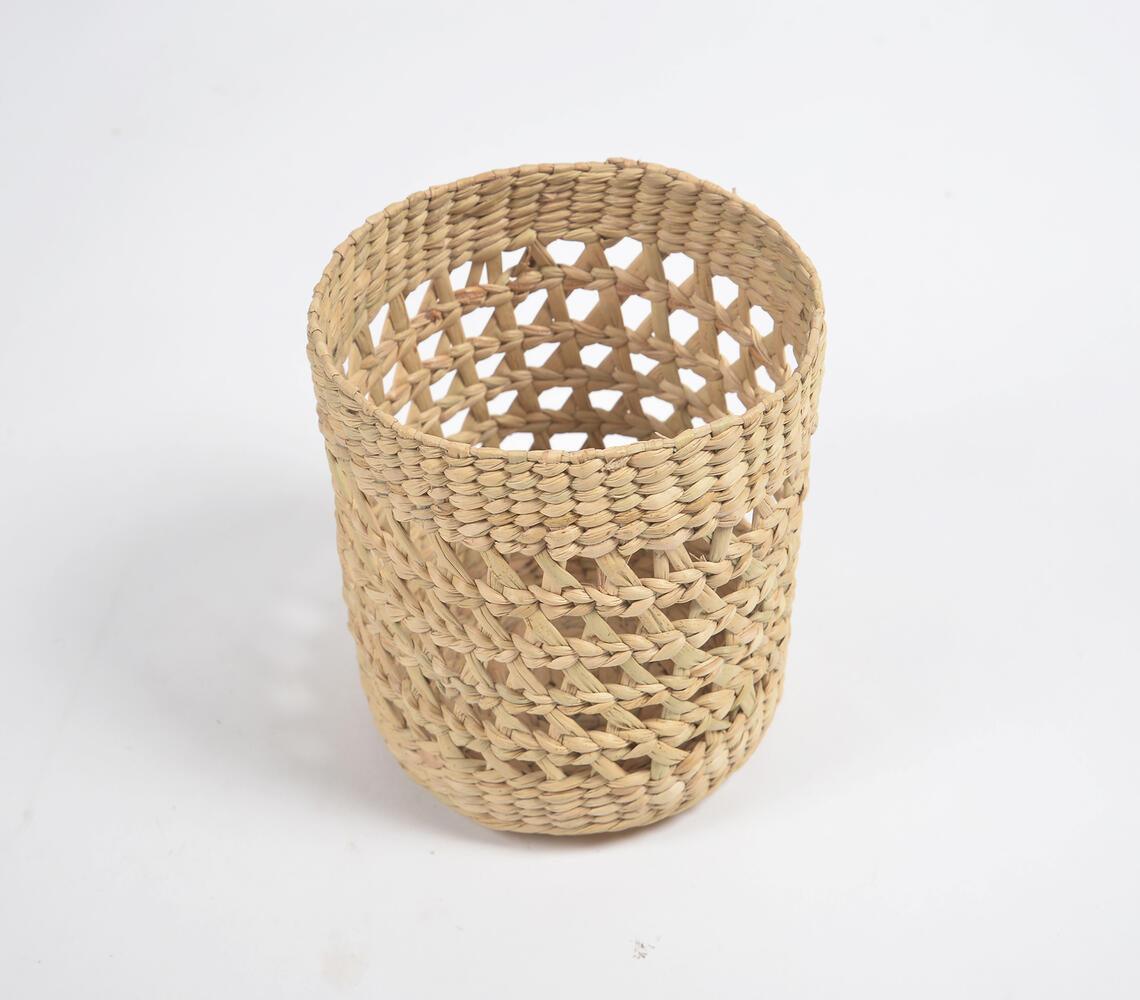 Handwoven Kauna Grass Planter - GAAIA