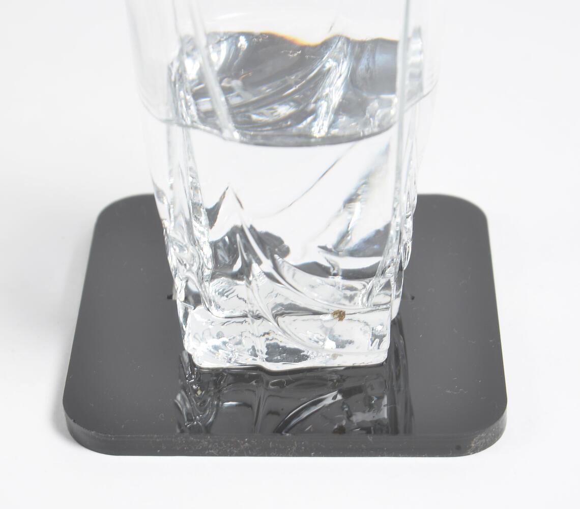 Laser Cut Acrylic Typographic Coasters (Set of 4) - GAAIA