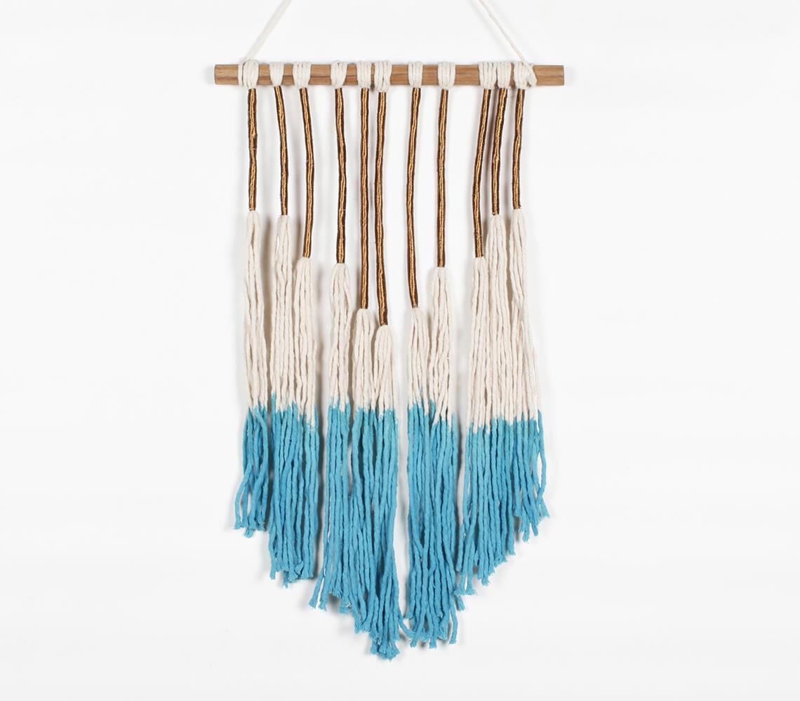 Lurex-Wrapped Ombre Wall Hanging - GAAIA