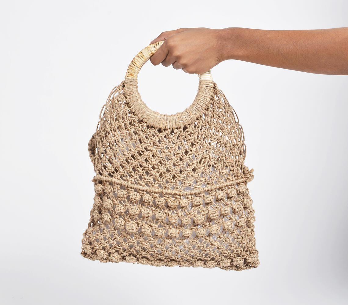 Macrame Jute Purse - GAAIA