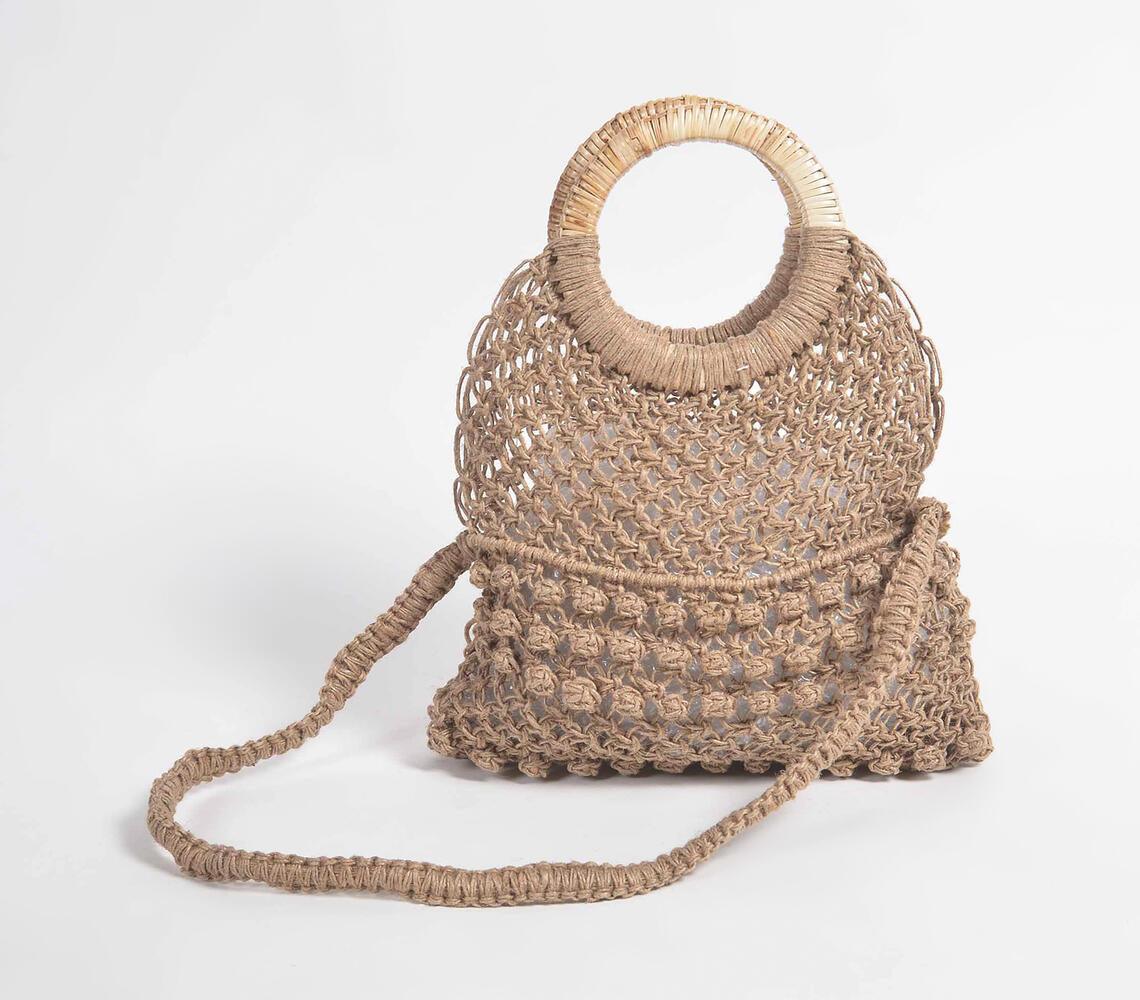 Macrame Jute Purse - GAAIA