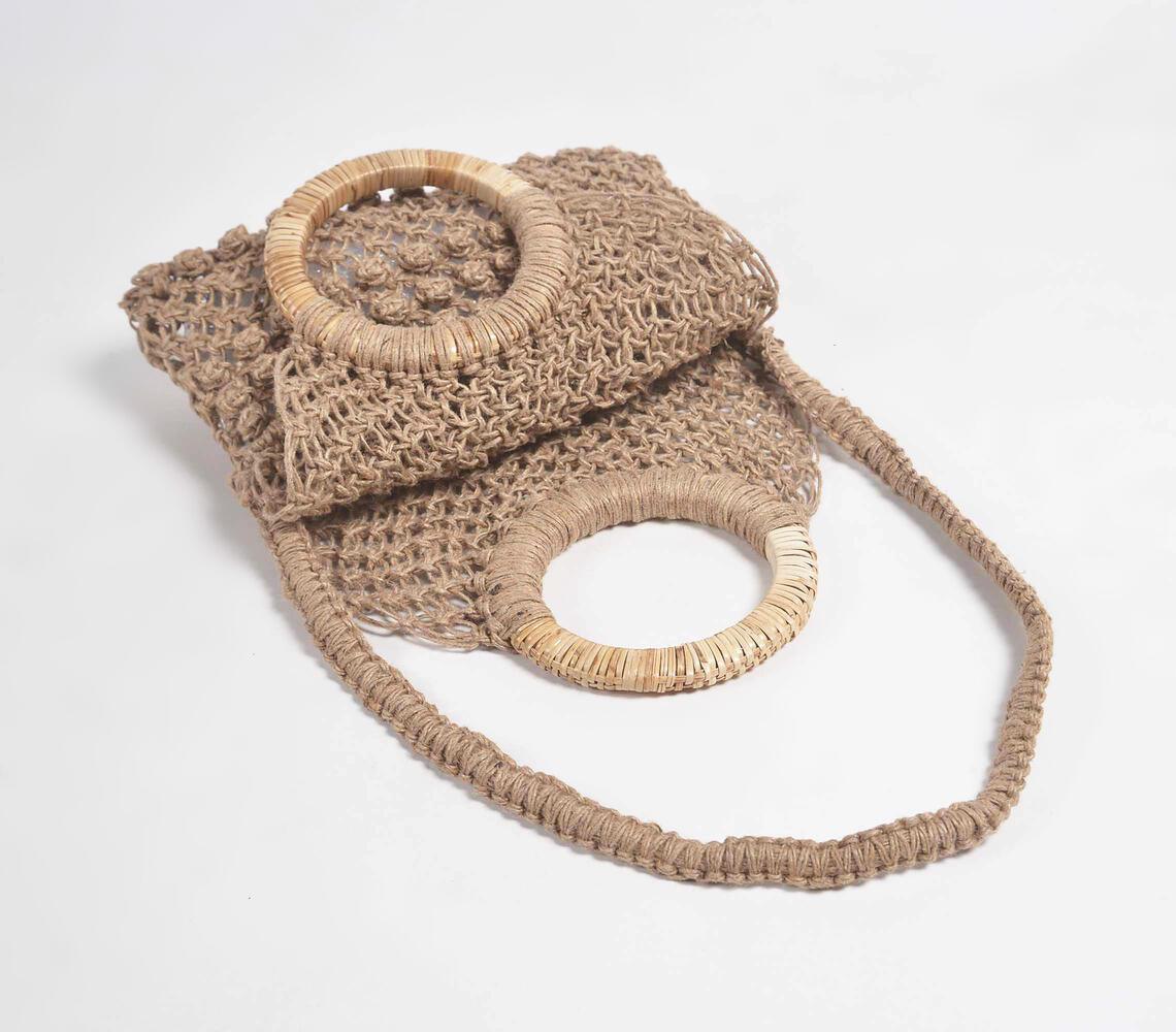 Macrame Jute Purse - GAAIA