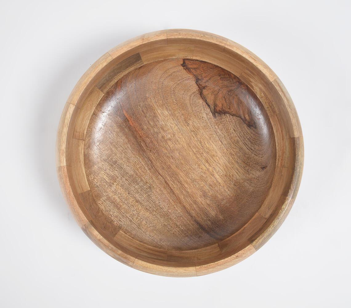 Natural wooden salad bowl - GAAIA