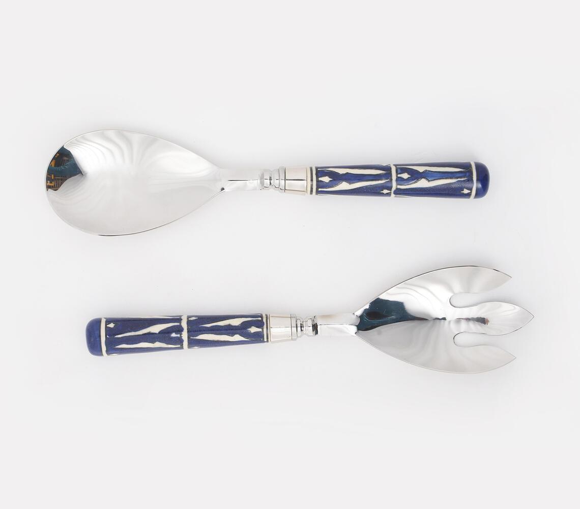 Pottery Ceramic Salad Servers - GAAIA