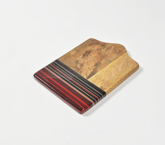 Striped Wooden Cheese board - GAAIA