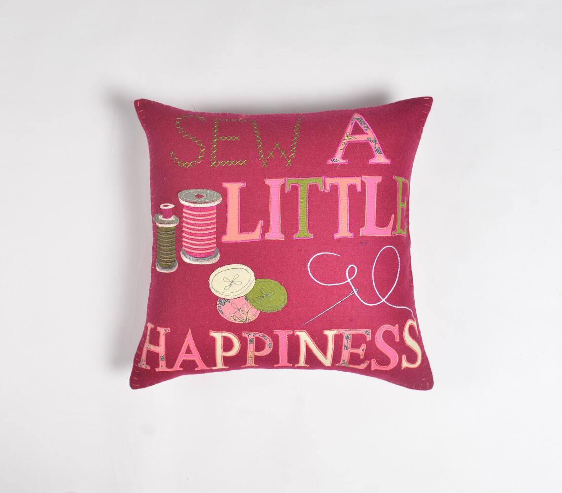 Typographic Cushion cover - GAAIA